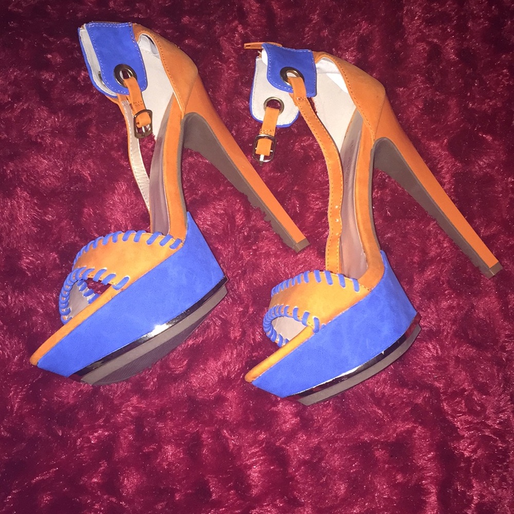 High heel open toe shoes. Brand new never worn.
